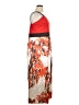 Unbranded Print Orange Casual Dress Size XL (estimated) - photo 4