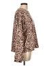 Sanctuary Animal Print Brown Pullover Sweater Size L - photo 4