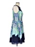 Eliza J 100% Polyester Paisley Blue Cocktail Dress Size 10 - photo 4