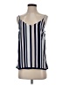 Black Tape_ 100% Polyester Blue Sleeveless Blouse Size S - photo 1
