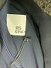 Iris & Ink 100% Polyester Black Blue Casual Dress Size 10 - photo 7