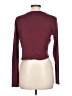 Bongo 100% Polyester Burgundy Long Sleeve T-Shirt Size L - photo 2
