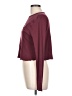 Bongo 100% Polyester Burgundy Long Sleeve T-Shirt Size L - photo 5