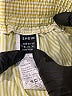Shein 100% Polyester Stripes Yellow Athletic Shorts Size 4 - photo 3