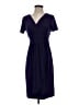 Evan Picone Solid Purple Cocktail Dress Size 4 (petite) - photo 1