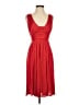 Mango 100% Polymide Red Cocktail Dress Size XS - photo 1