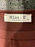 Assorted Brands Solid Brown Casual Dress Size M - photo 7
