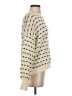 Unbranded 100% Polyester Houndstooth Ivory Pullover Sweater Size S - photo 4