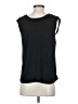 J.Crew 100% Polyester Black Sleeveless Blouse Size 2 - photo 2