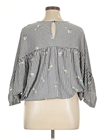 Fashion Avenue 3/4 Sleeve Blouse (view 2)