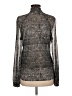Bebe Black Long Sleeve Blouse Size M - photo 2