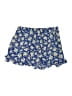 American Eagle Outfitters 100% Viscose Floral Blue Shorts Size S - photo 1