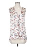 B Collection by Bobeau 100% Polyester Ivory Sleeveless Blouse Size S - photo 1