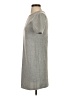 Zara Solid Gray Casual Dress Size S - photo 5