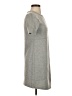 Zara Solid Gray Casual Dress Size S - photo 4