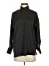 Zara Solid Black Long Sleeve Blouse Size XS - photo 1