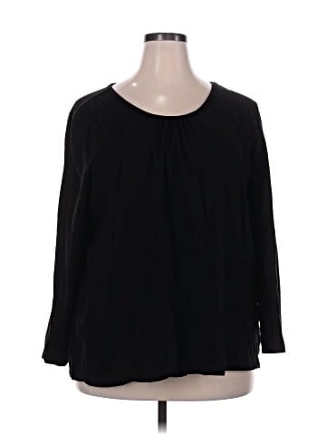 Carole Hochman Long Sleeve Blouse (view 1)