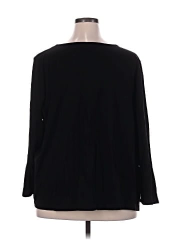 Carole Hochman Long Sleeve Blouse (view 2)