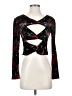 autumn adeigbo Black Long Sleeve Top Size 4 - photo 1