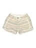 Athleta 100% Linen Stripes Ivory Shorts Size 2 - photo 1