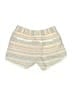 Athleta 100% Linen Stripes Ivory Shorts Size 2 - photo 2