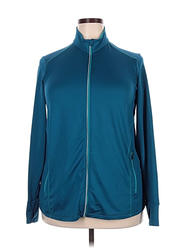 Pre-owned Rei Track Jacket In Blue