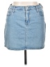 Mossimo Supply Co. Blue Denim Skirt Size 33 waist - photo 1