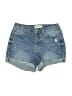 Mudd Blue Denim Shorts Size 3 - photo 1