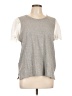 Ella Moss Gray Sleeveless T-Shirt Size L - photo 1