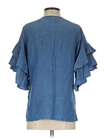 Karen Kane Short Sleeve Blouse (view 2)