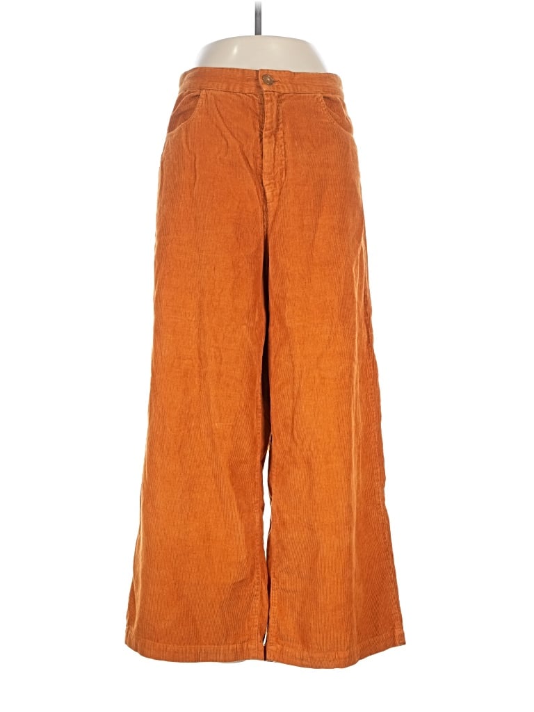 Pre-owned Amour Vert Casual Pants In Orange