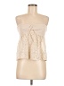 Shein 100% Polyester Ivory Sleeveless Blouse Size 6 - photo 1