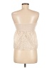Shein 100% Polyester Ivory Sleeveless Blouse Size 6 - photo 2