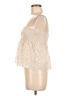 Shein 100% Polyester Ivory Sleeveless Blouse Size 6 - photo 5