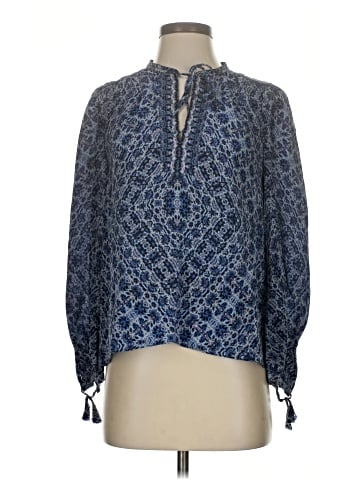 Rebecca Taylor Long Sleeve Silk Top (view 1)