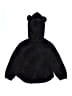 Old Navy 100% Polyester Black Zip Up Hoodie Size 4T - photo 2