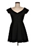 Unbranded 100% Polyester Solid Black Cocktail Dress Size M - photo 1