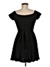 Unbranded 100% Polyester Solid Black Cocktail Dress Size M - photo 2
