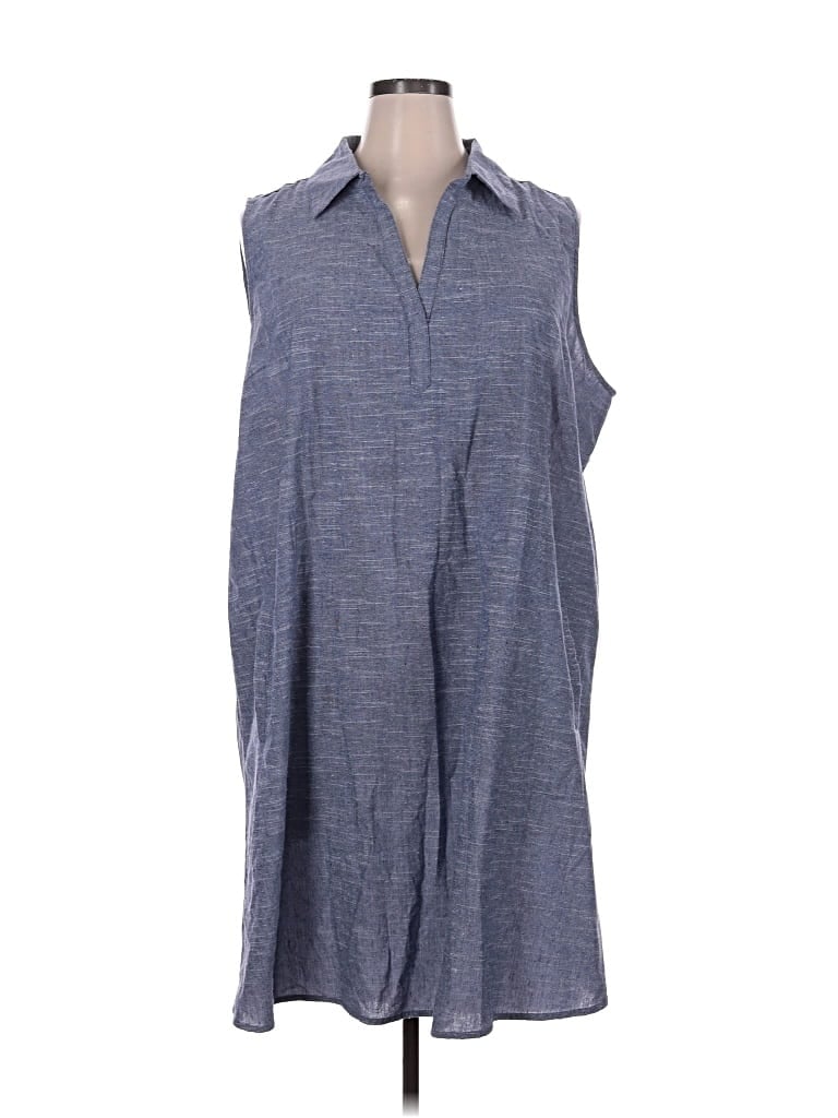 Pre-owned Mlle Gabrielle Casual Dress In Gray