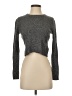 Babaton Metallic Gray Turtleneck Sweater Size XS - photo 1