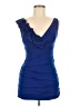 En Focus Studio Blue Cocktail Dress Size 6 - photo 1