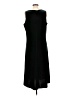 Coldwater Creek Solid Black Green Casual Dress Size L (petite) - photo 2