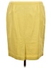Halogen Solid Yellow Casual Skirt Size 8 - photo 2