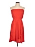 Matix Solid Orange Cocktail Dress Size L - photo 1