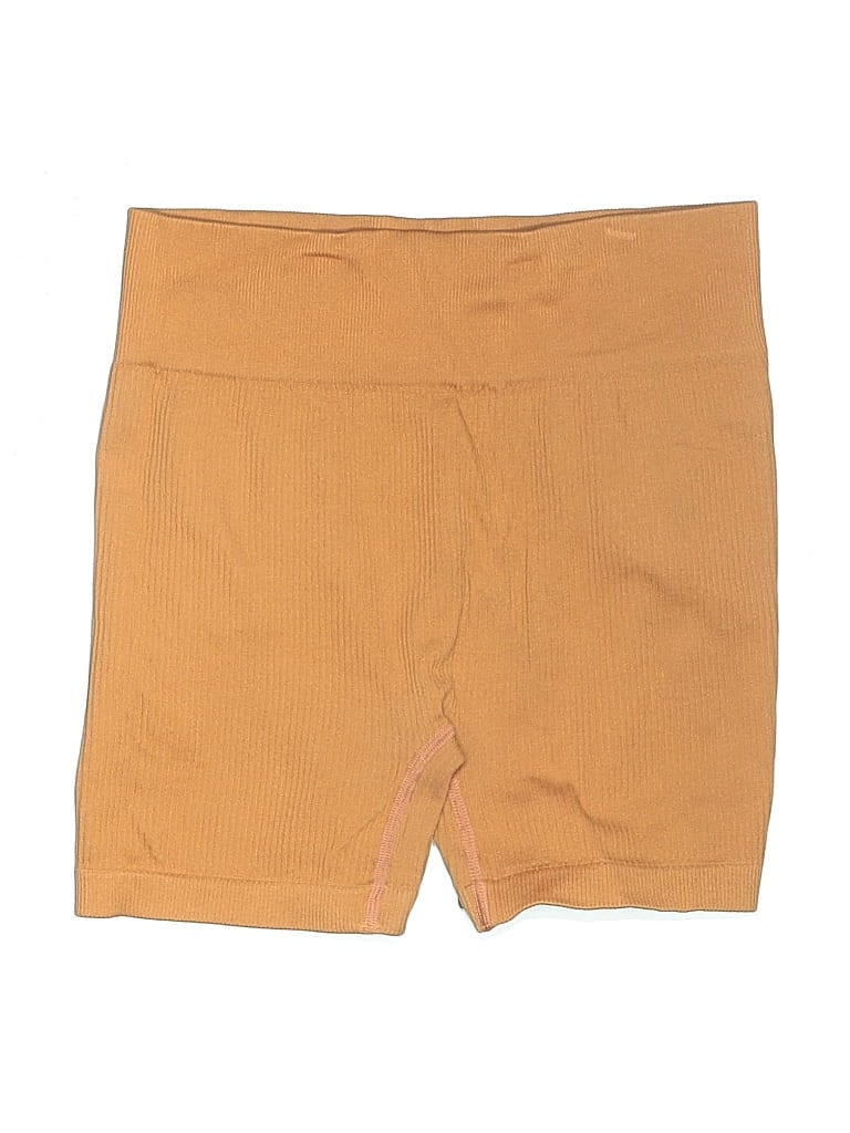 Pre-owned Oqq Athletic Shorts In Yellow