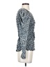 Parker Silver Long Sleeve Top Size S - photo 4