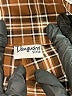 Assorted Brands Plaid Brown Casual Pants Size M - photo 7