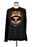 Adidas 100% Polyester Black Long Sleeve T-Shirt Size XL - photo 1