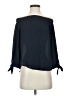 Premise Studio 100% Polyester Black 3/4 Sleeve Blouse Size S - photo 1
