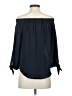 Premise Studio 100% Polyester Black 3/4 Sleeve Blouse Size S - photo 2